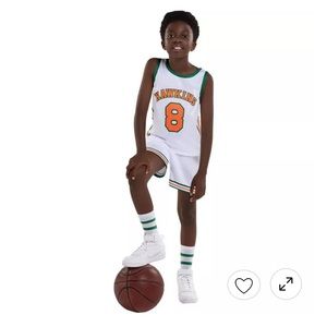 Kids' Lucas Hawkins High Basketball Costume - Stranger Things 4 NWT